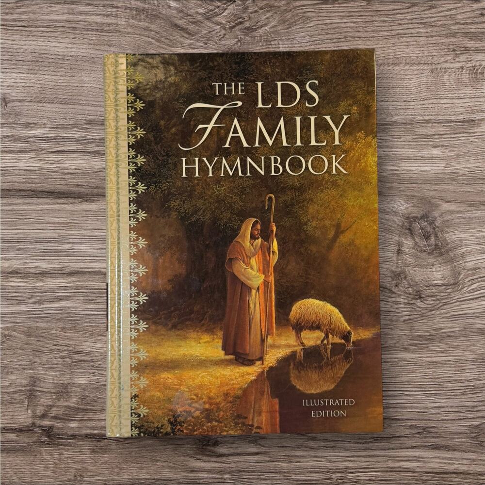 LDS Family Hymnbook Illustrated Edition Hardcover Latter Day Saints Hymns Color